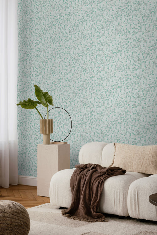 Sanders & Sanders behang mozaiek tegels blauwgroen - 53 cm x 10 m - 640013 - vtwonen shop