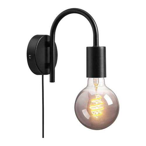 Nordlux Paco Wandlamp - E27 - Zwart - vtwonen shop