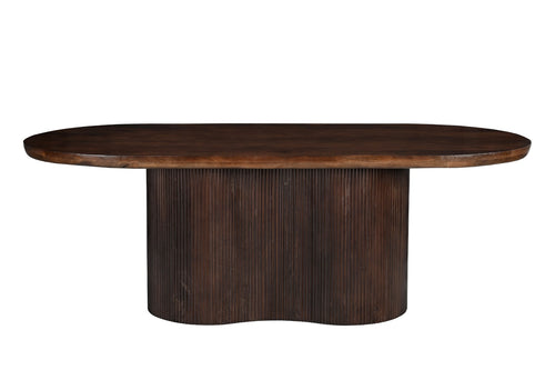 Livingfurn eetkamertafel Sevilla Brown - 220cm - mangohout