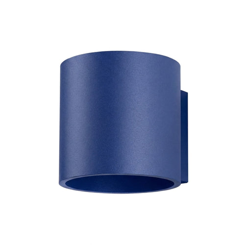 Sollux Lighting Wandlamp ORBIS 1 ultramarijn - 10x12x10cm
