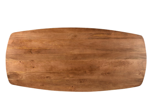 Livingfurn eetkamertafel Jesper Danish Oval - 210cm - mangohout - vtwonen shop