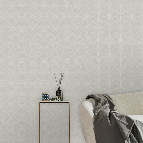 Kayori vliesbehang - Kyushu Grey - 10mx52cm - vtwonen shop