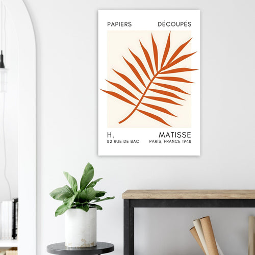 Artfulprints  Matisse – Floral reef orange   poster 30x40 cm - vtwonen shop