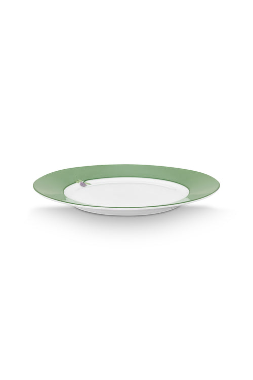 Pip Studio - Borden - Lily & Lotus - Uni - Lichtgroen - 21 cm - Set van 6