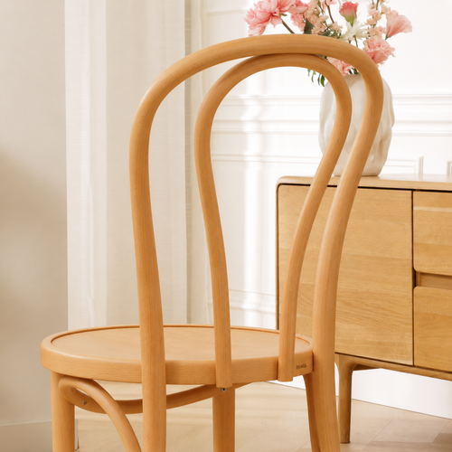 Fameg Vienna Thonet No.18 Houten Bistrostoel Naturel