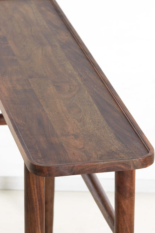 Light & Living side QIANO - 140x30x82cm - bruin - vtwonen shop