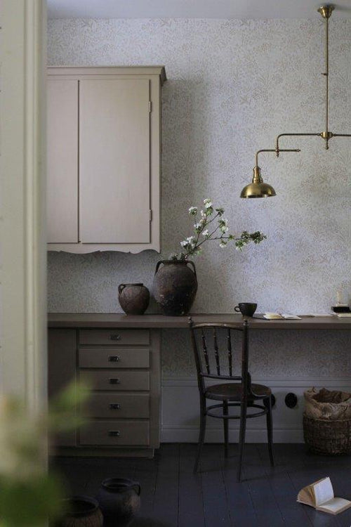 Borastapeter behang bladeren beige - 53 cm x 10.05 m - 661030 - vtwonen shop