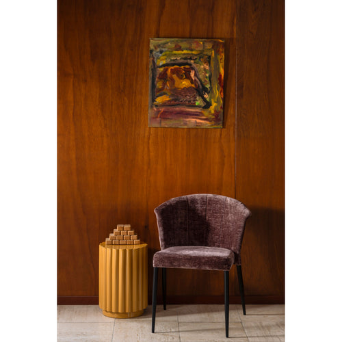 Dutchbone Georgia Eetkamerstoelen  Paars - Set van 2 - vtwonen shop