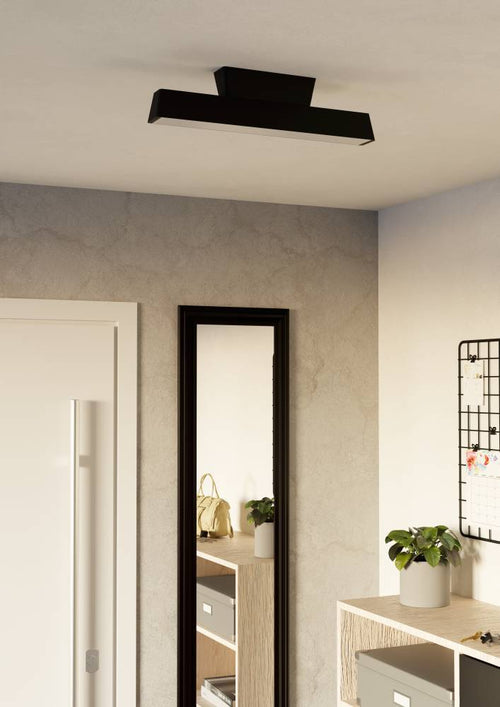 EGLO connect.z plafondlamp Simolaris-Z - 47 cm - zwart - rgb  - vtwonen shop