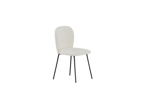Rebellenclub  Torrud Eetkamerstoel - Set van 2 - Cream