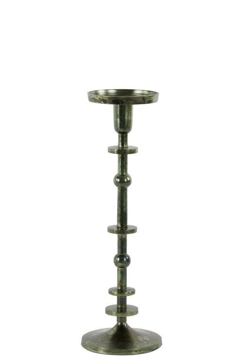 Light & Living kandelaar YAIRA - Ø14.5x46cm - groen - vtwonen shop