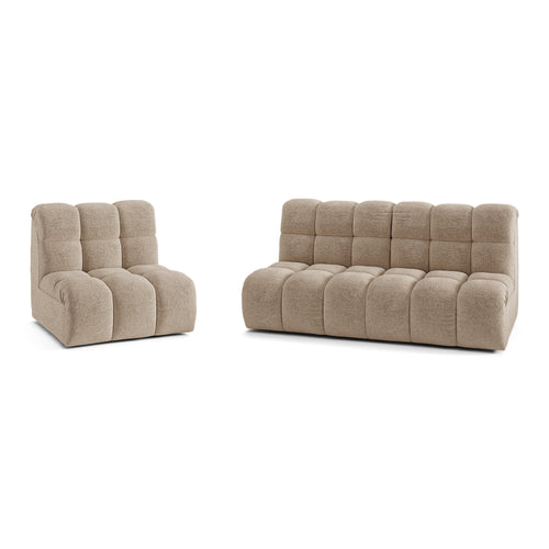 Premium Interiors - Bank SEVEN - bouclé-stof  mol 243cm