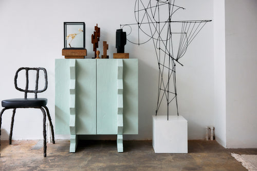 HKLIVING kast Forma – ijsblauw