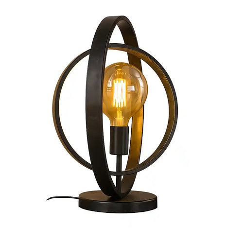 Ylumen tafellamp Turn - 1 lichts - 40  x 43   cm - zwart - vtwonen shop