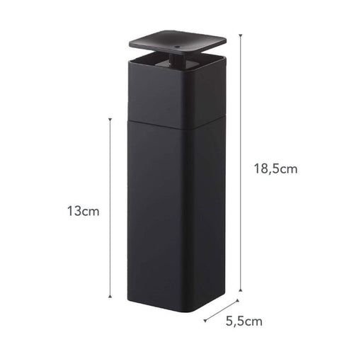 Yamazaki Afwasmiddel Dispenser - Tower - Zwart - vtwonen shop