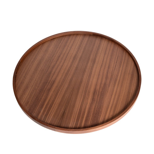 Atmooz dienblad Tati dia 60 - walnoot - Ø 60 x H 3 cm