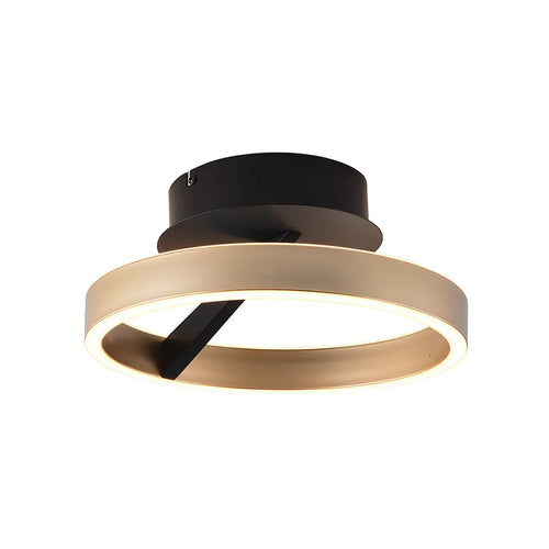 Freelight plafondlamp Pilota - 2 lichts - 30  x 12   cm - zwart goud - vtwonen shop