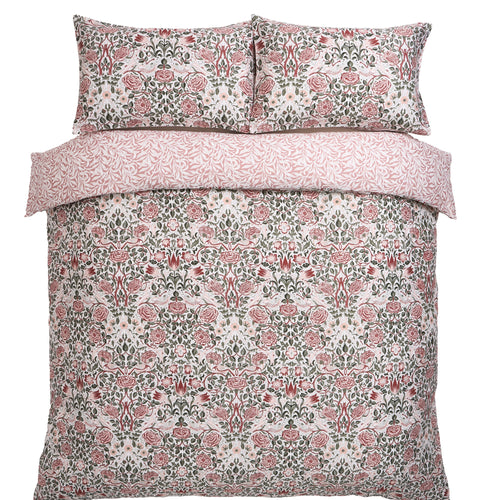 William Morris at Home Dekbedovertrek lits-jumeaux Rose Brick 230 x 220cm