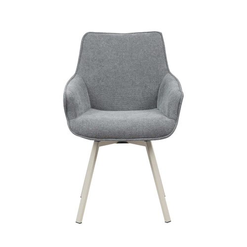 Starfurn  eetkamerstoel Mees - grijs - 62,5x57x86,5cm - vtwonen shop