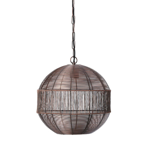 Light & Living hanglamp Pilka - brons - Ø45cm - vtwonen shop