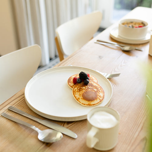Salt & Pepper - Plat bord 27xH2cm beige Silva - Set van 4
