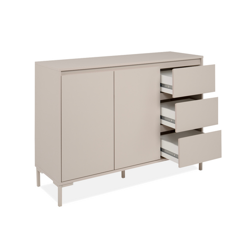 Calicosy - Dressoir NERIO - beige taal 120x40x87 cm