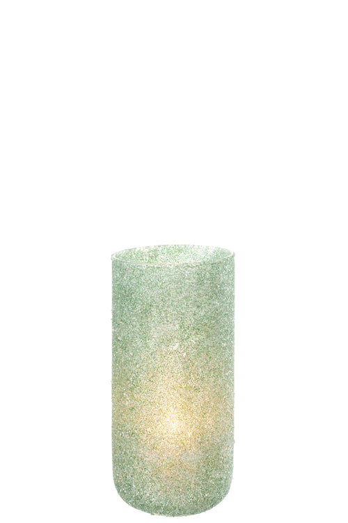 J-Line kaarshouder Fore - glas - groen - large - vtwonen shop