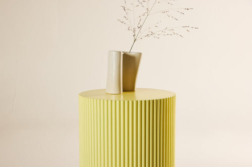 Rebellenclub Bijzettafel Graus - ¿31 cm - Geel
