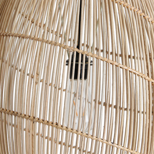 Raw Materials Luna rotan hanglamp Halo - Ø 40x60 cm
