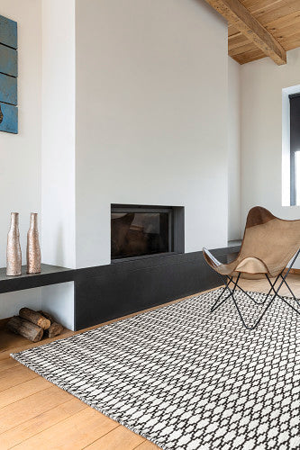 Vloerkleed MOMO Rugs Black&White 615/001/118 200x300 cm