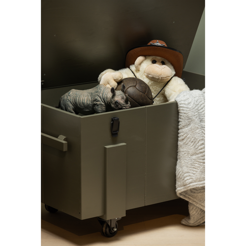 WOOOD opbergkist Bobby - Grenen - Forrest - 55x100x56 - vtwonen shop