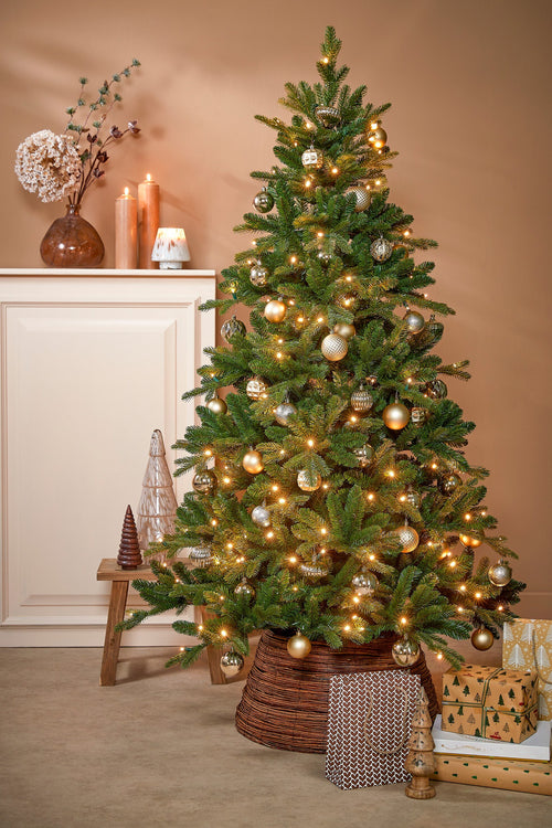 Black Box Trees Brampton kerstboom led slim groen 180L TIPS 1295 - h185xd114cm