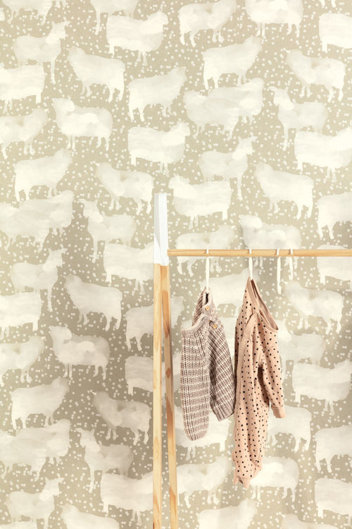 Masureel behang dieren grijs - 53 cm x 10.05 m - 631860