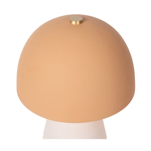 Atmooz tafellamp Sacha - gebroken wit - terracotta - Ø 25 x H 38 cm - E27