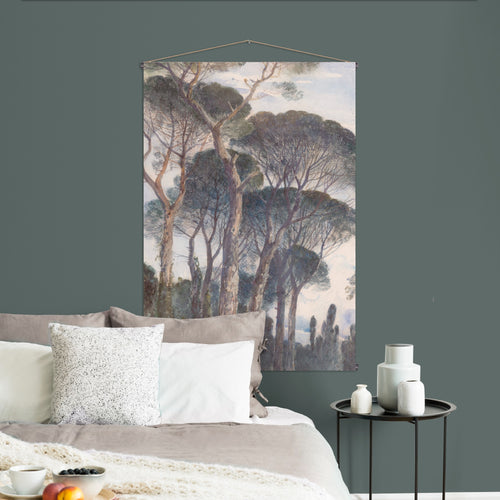 Art for the Home XL Wandkleed - Umbrella Pines - 150x100cm