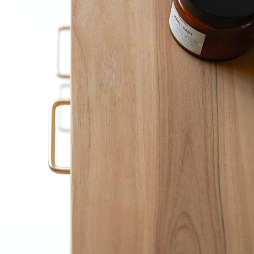 Tikamoon Ladekast van massief teakhout - Naturel - vtwonen shop