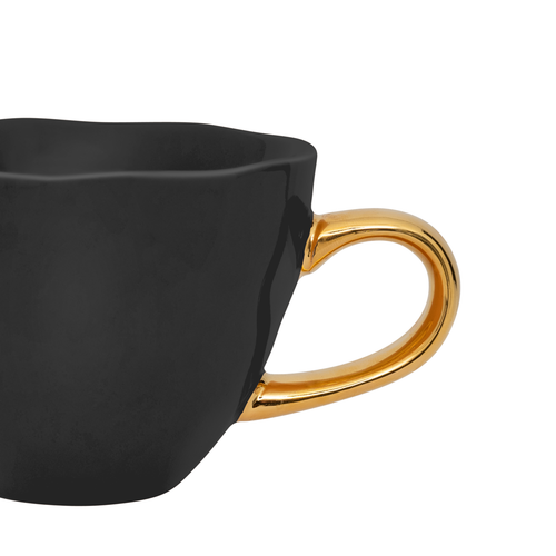 Urban Nature Culture Good Morning kopje Cappuccino / Tea - Black - 11x8cm