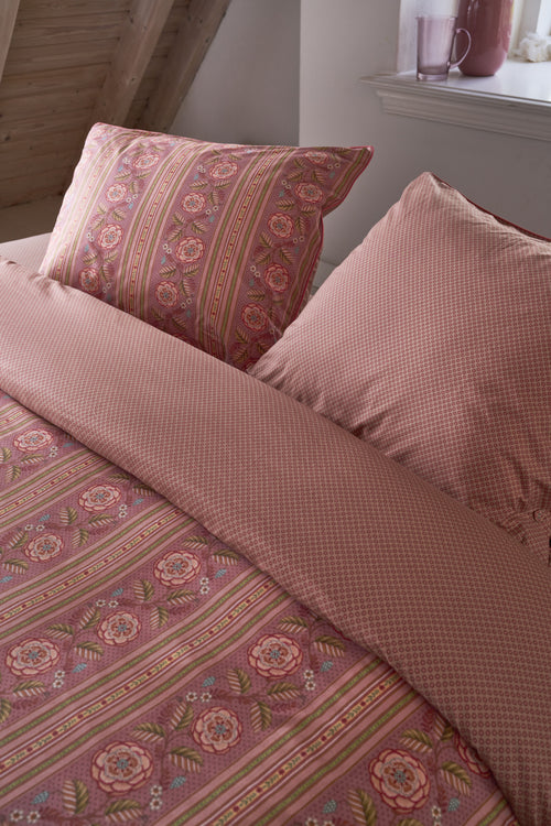 Pip Studio Dekbedovertrek Rosa Rani - 240 x 200/220 cm - Roze