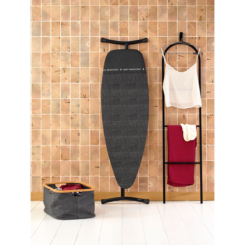Brabantia Strijkplank D, 135x45 cm, hittebestendige parkeerplaats - Denim Black