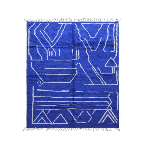AFK Living vloerkleed Berber - handgemaakt - Wol - 120 cm x 170 cm
