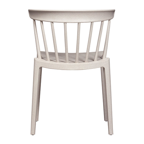 WOOOD tuinstoel Bliss - Kunsstof -  Off White Melange - Set van 2