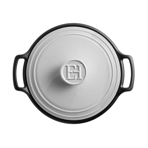 Emile Henry Sublime+ Kookpan - 5.5Ltr - Craie