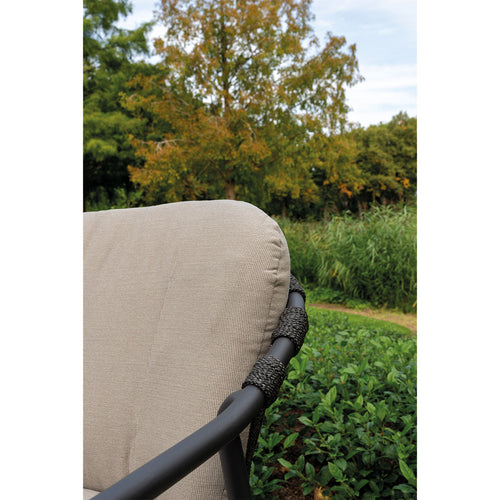 Taste by 4 Seasons stapelbare tuinstoel Manitoba antraciet