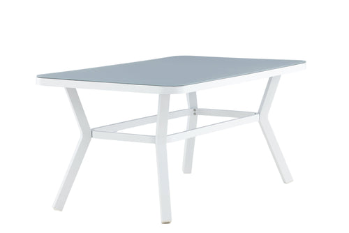 Rebellenclub Rechthoekige Tuintafel Amary - 160 x 90cm - Wit - vtwonen shop