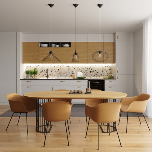 Sollux Lighting Hanglamp EDA - 40x40x86cm