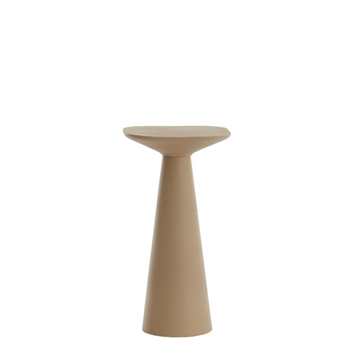 Light & Living bijzettafel Abala - taupe - 28x28x53cm - vtwonen shop