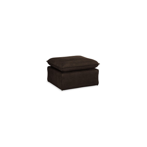 HKLIVING hocker Nomad – royal velvet espresso - vtwonen shop