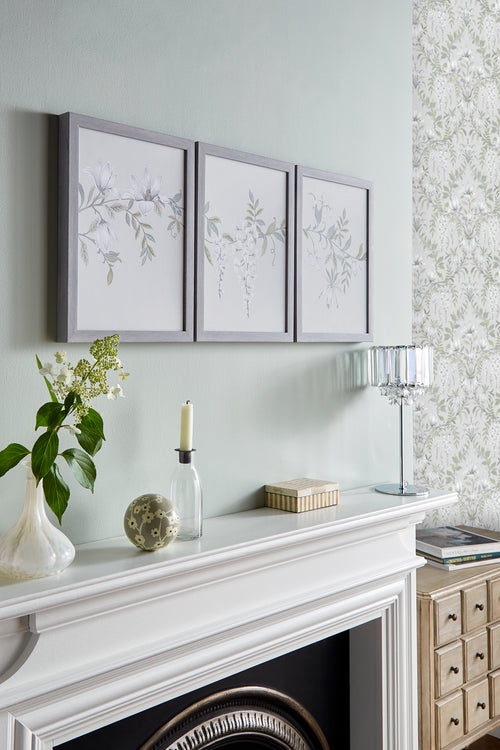 Laura Ashley Canvas Set van 3 - Parterre - 40x90cm