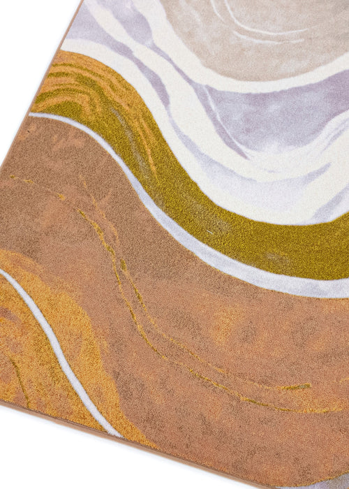 Vloerkleed MOMO rugs x NOŪRA studios - Waves Multicolour matt 300x400 cm