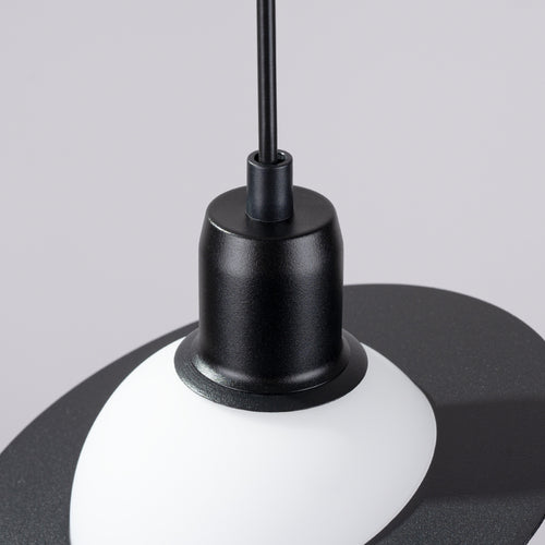 Sollux Lighting Hanglamp HYPERION 1 zwart - 20x20x125cm